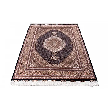 فرش دستباف 6 متری جفت طرح ریزماهی کمال الملک چهل رج تبریز