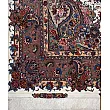Pair of 9-meter handwoven Salaris rugs in intricate Persian design, crafted in Mashhad with rich colors and premium materials.