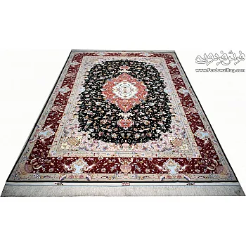 فرش دستباف 9 متری جفت طرح نشاط تبریز | فرش فردوسی