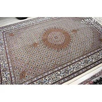 9-meter handwoven Moud Birjand fine-mahi carpet