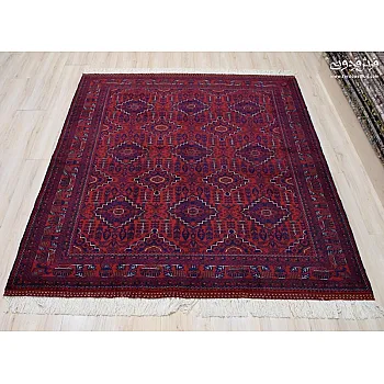 Handwoven Rug 3-Meter Modern Qashqai Design Woven in Khorasan