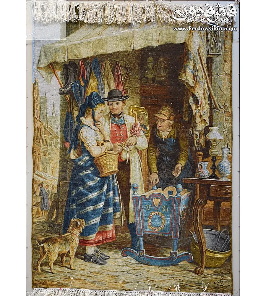 Tabriz hand-woven Sesame design carpet panel featuring intricate patterns and premium craftsmanship for elegant home decor.