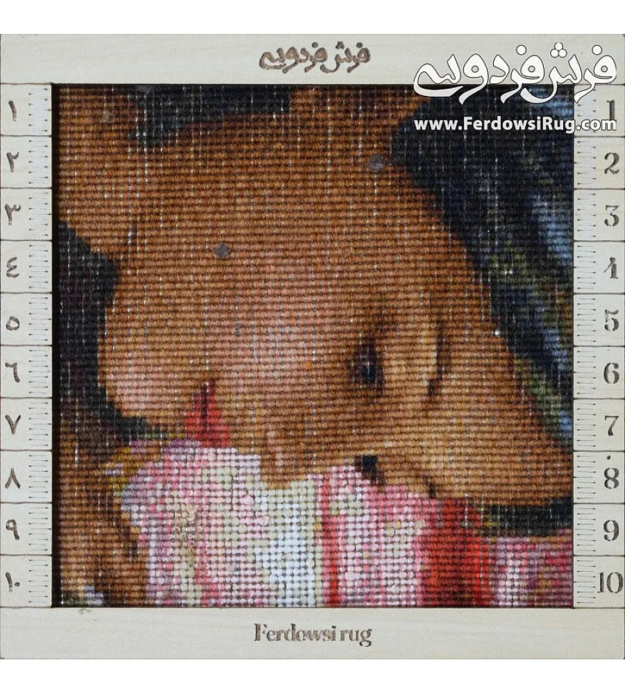 تابلو فرش دستباف مهر مادر تبریز طراحی اصیل ایرانی رنگ های زنده و ماندگار هدیه مناسب برای دکوراسیون خانه