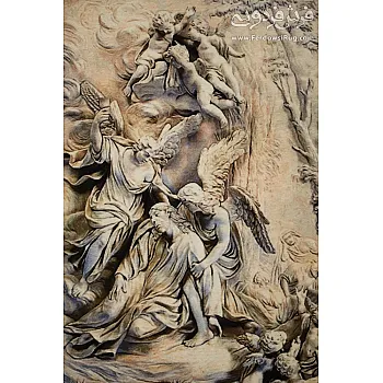 تابلو فرش دستباف طرح تندیس عروج بافت تبریز 