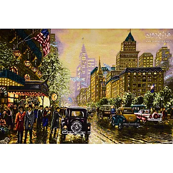 Handwoven Wall Carpet New York Street Design Tabriz