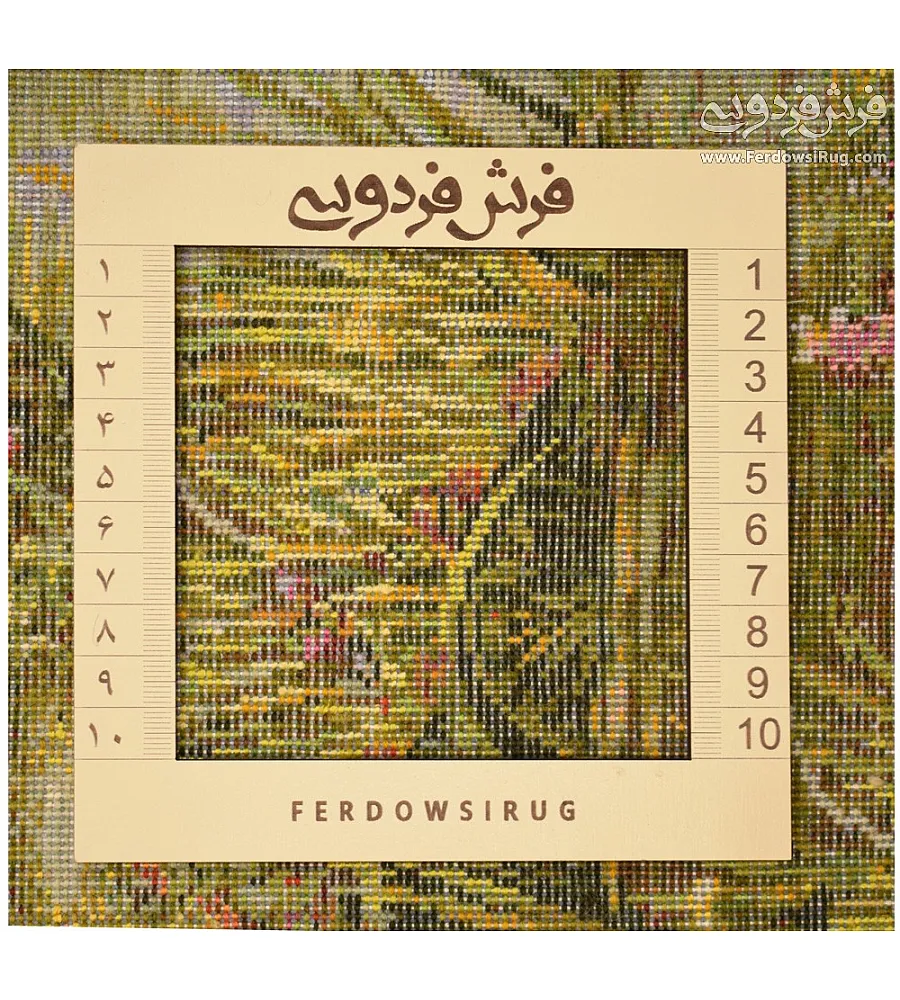 تابلو فرش دستباف منظره آرامش بافت تبریز کیفیت بالا مناسب دکوراسیون داخلی