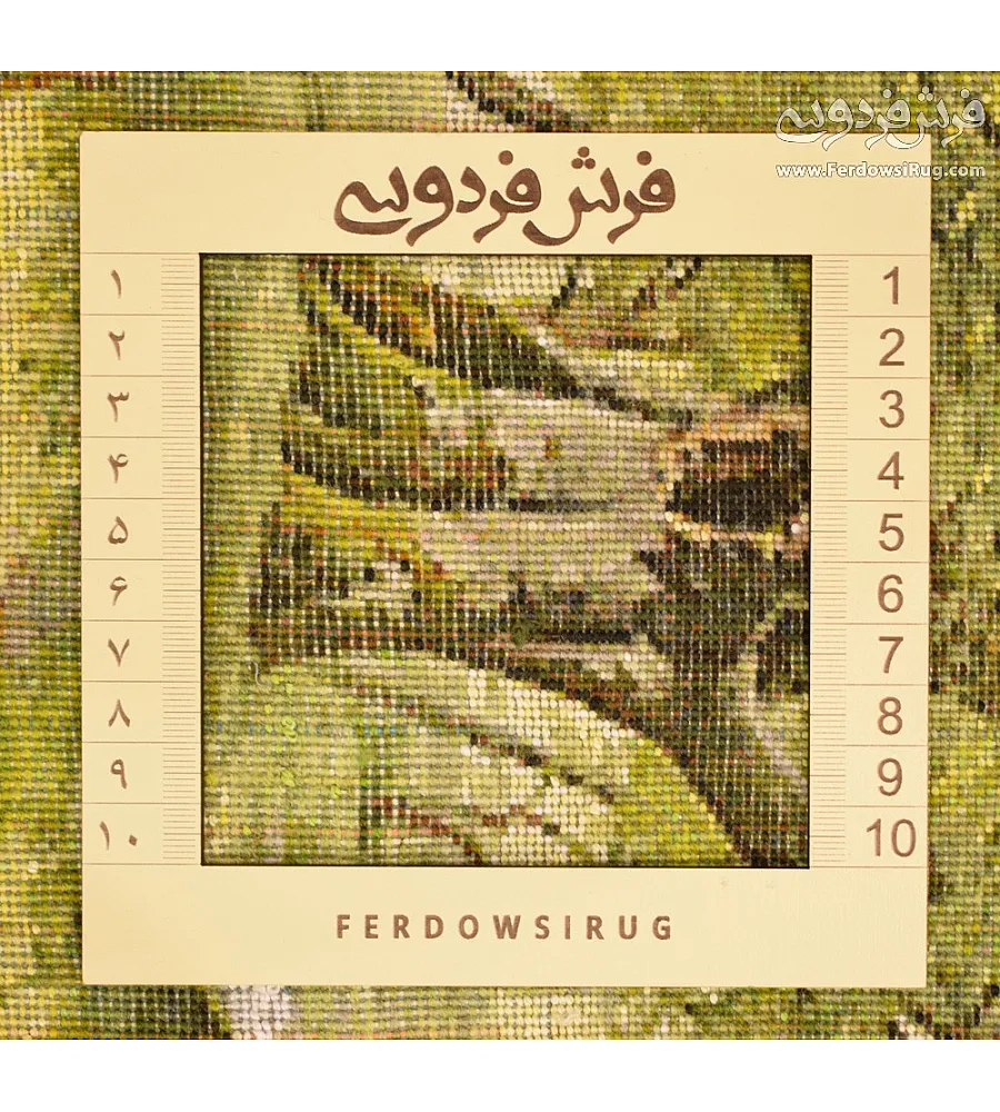 تابلو فرش دستباف طرح منظره جنگل بافت تبریز مناسب دکوراسیون منزل و هدیه خاص