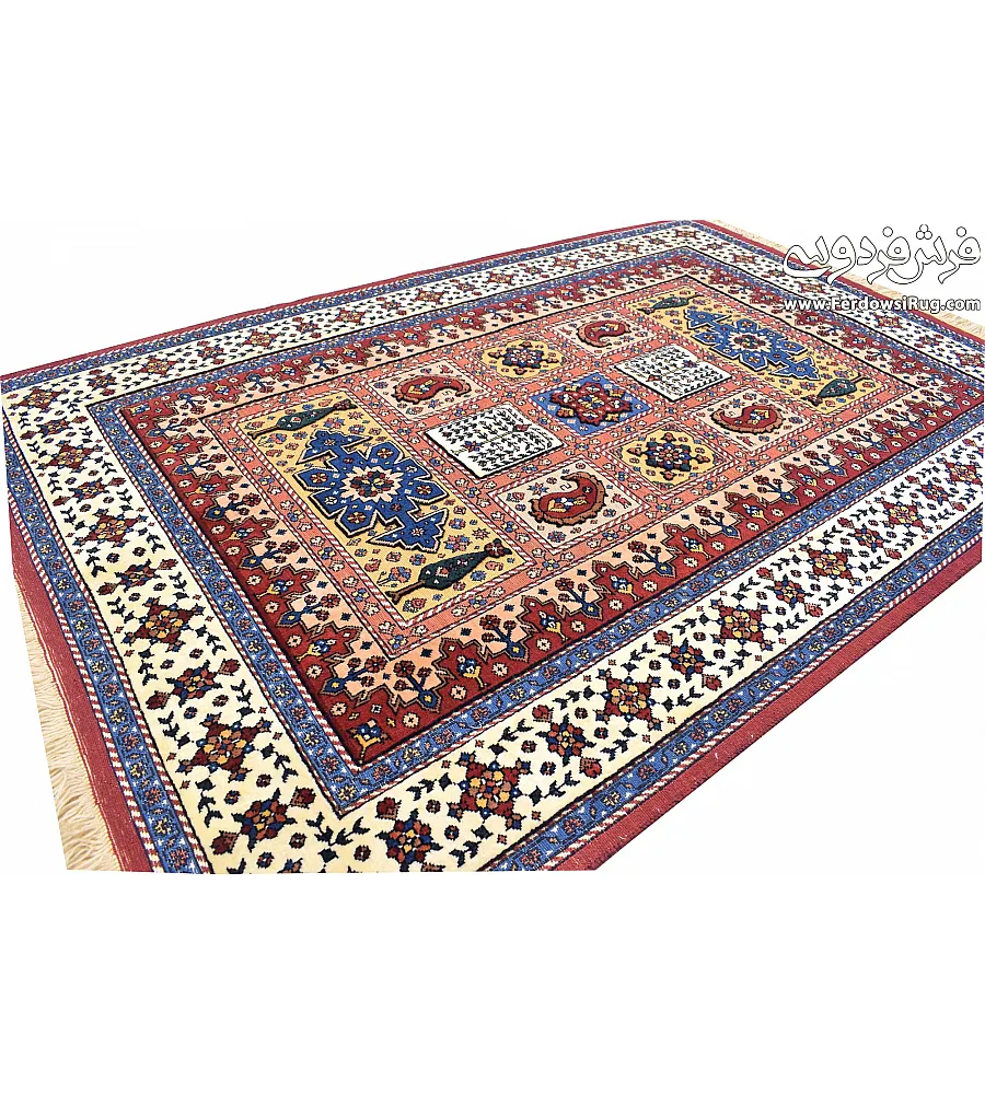 Handmade Iranian rug with traditional KILIM design, 1.5 meters in size, perfect for home decor and adding a touch of elegance.