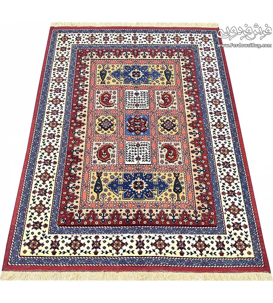 Handmade Iranian rug with traditional KILIM design, 1.5 meters in size, perfect for home decor and adding a touch of elegance.
