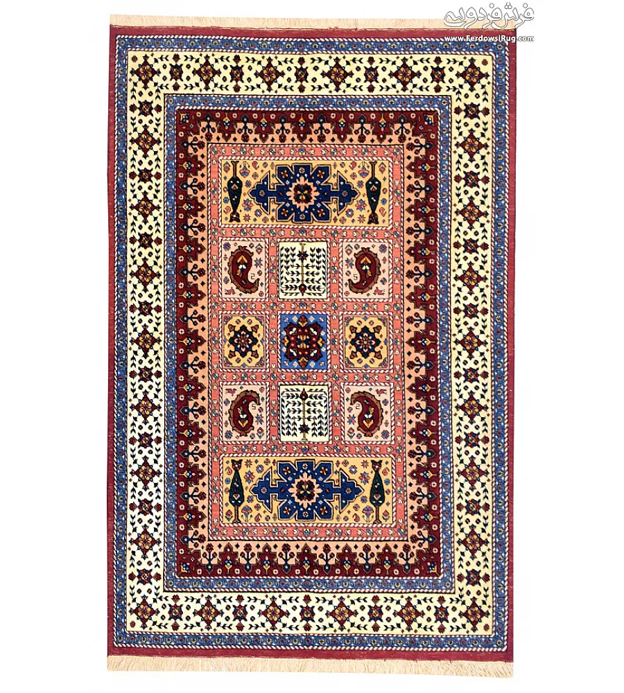 Handmade Iranian rug with traditional KILIM design, 1.5 meters in size, perfect for home decor and adding a touch of elegance.
