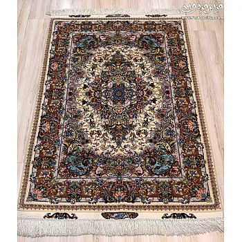 فرش دستباف ذرع و نیم نقشه خطیبی بافت تبریز