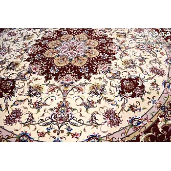 HAND MADE RUG olia CIRCLE DESIGN TABRIZ,IRAN
