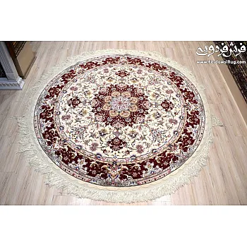 HAND MADE RUG olia CIRCLE DESIGN TABRIZ,IRAN