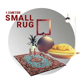 One and a half meter carpet