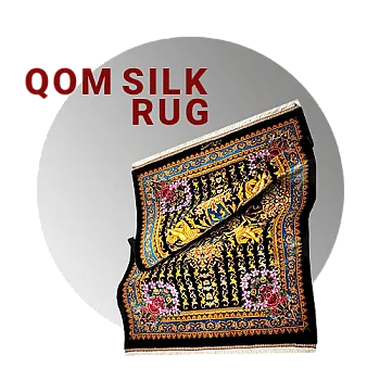 Qom all silk carpet