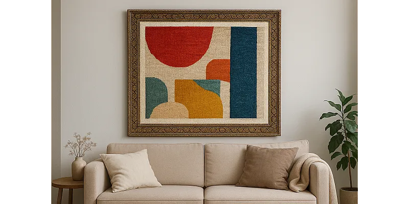 Modern Handmade Tapestry